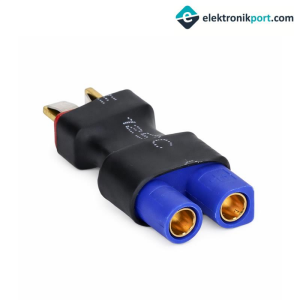 T Plug Erkek To Ec3 Dişi Konnektör Kablosuz Adaptör Rc Lipo Pil
