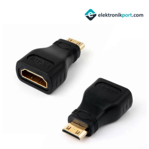 Hdmi Dişi - Mini Hdmi Erkek Adaptör Çevirici - Tablet Uyumlu