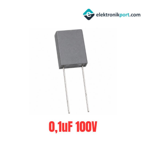 0,1uF 100V Kutu Tipi Film Kondansatör