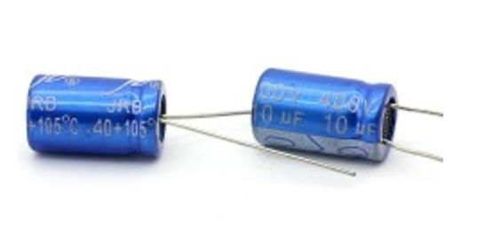 10uF  400V Elektrolitik Kondansatör 10mm, 18mm