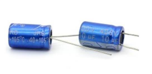 10uF  400V Elektrolitik Kondansatör 10mm, 18mm