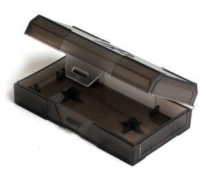 Plastik Pil Taşıma Kutusu Siyah 18650