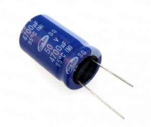 4,7uF 100V Elektrolitik Kondansatör 5mm, 11mm