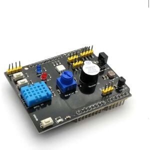 Arduino Sensor Shield 9 in 1  Çok Fonksiyonlu Sensör Kartı