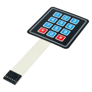 3X4 Membran Tuş Takımı - Keypad