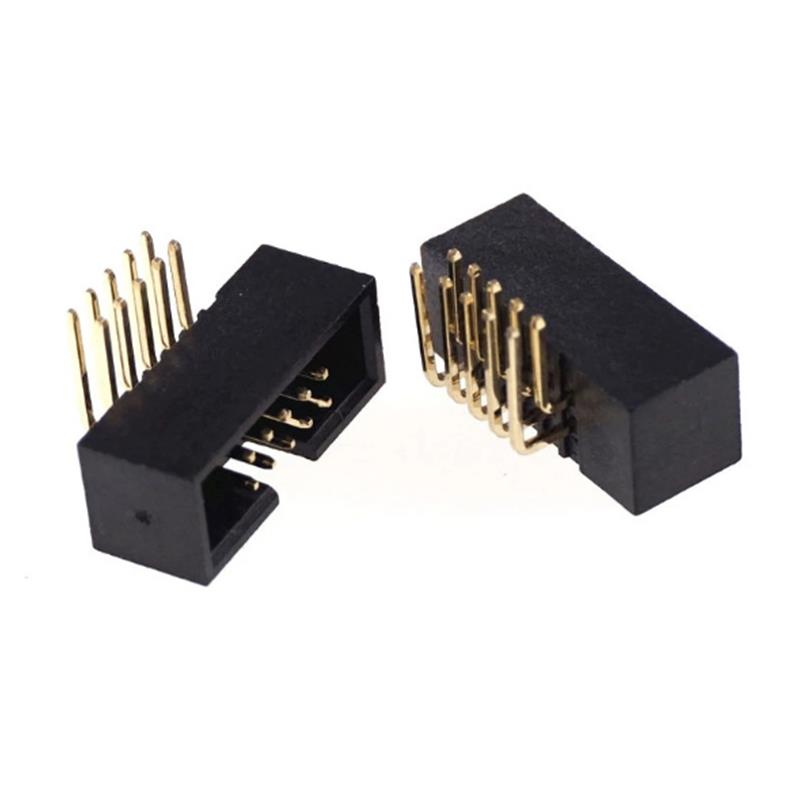 10 Pin IDC Konnektör Erkek 90 Derece