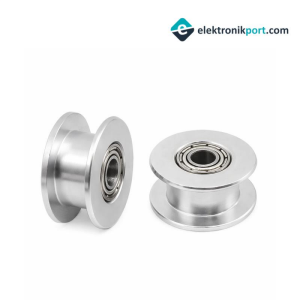 3D Yazıcı Printer GT2 6mm H Tipi Dişli Rulmanlı Pasif Kasnak 20T 5mm