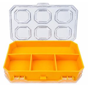 Çift Taraflı Malzeme Kutusu ASR-5019 Organizer Hobi Kutusu