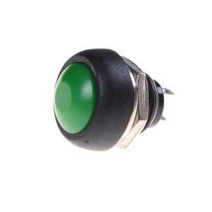 PBS33B 12mm Yuvarlak Push Buton Yeşil IC-184