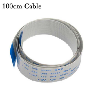 1 Metre Raspberry Pi Kamera Kablosu, FFC 15 Pin (4B/3B+/3B/3A+ Uyumlu)