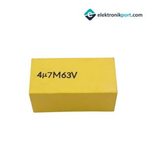 4,7uF 63V Polyester Kondansatör
