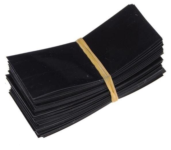 18650 Tekli Batarya Shrink Siyah 30x70mm 10'lu