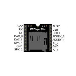 Mini MP3 Çalar Ses Modülü - DF Player