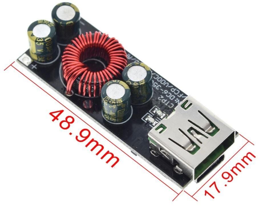 QC4,0 QC3,0 USB tipi-c cep telefonu hızlı şarj adaptörü 6-35 V
