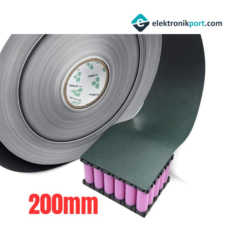 Kendinden Yapışkanlı Yalıtkan Arpa Kağıt Conta Kağıdı | 200mm | 1 Metre