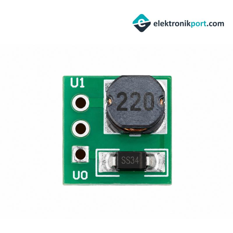 Voltaj Yükseltici - Sabitleyici Mini Regülatör Modülü 1-5V To 5V