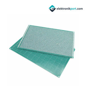 Delikli Plaket 15x20cm Pertinaks Tek Yüzlü