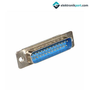 25 Pin Lehim Tip Erkek D-Sub Konnektör