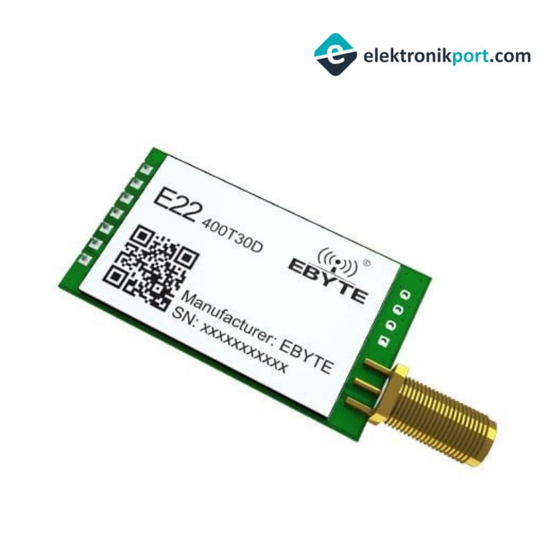 10km Menzilli E22-400T30D 433MHz 470MHz 30dBm LoRa Wireless Modülü