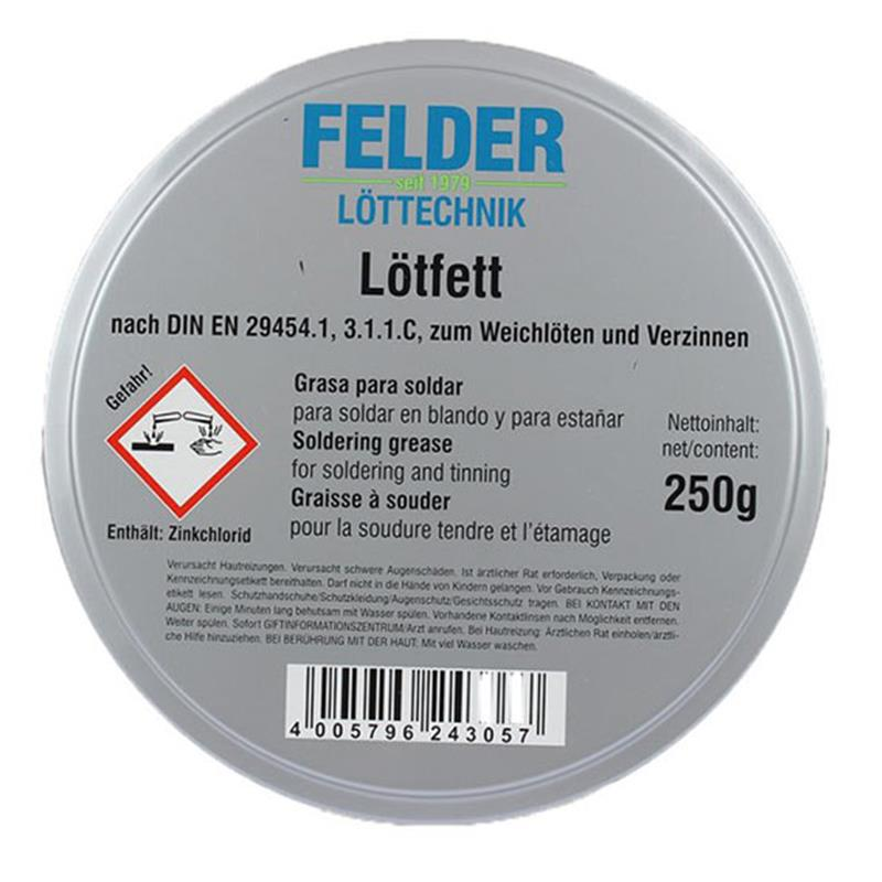 Felder Lötfett Lehim Pastası 250gr