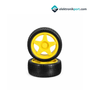 Robot Tekerlek Arduino Plastik Teker