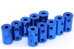 Kaplin 5x5mm alüminyum CNC Motor çene şaft kaplini 5mm için 5mm esnek kap