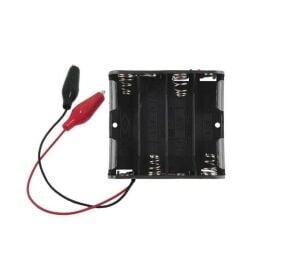 Pil Yuvası AA 4lü Krokodil Çıkışlı