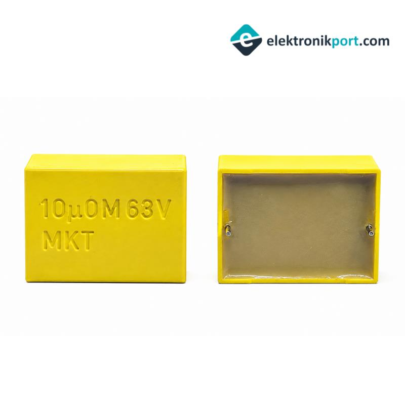 10µF 63V MKT Polyester Kondansatör