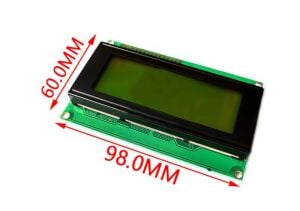 LCD 20X4 Yeşil Ekran 5V 2004A 20 Karakter 4 Satır