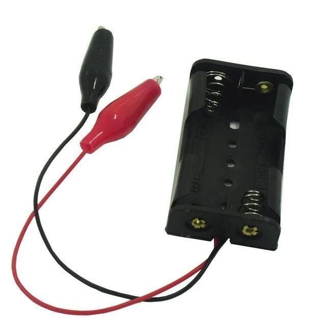 Pil Yuvası AA 2li Krokodil Çıkışlı