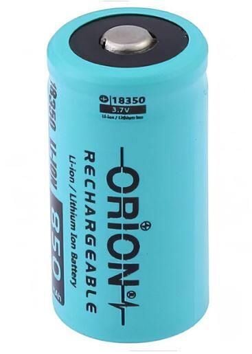 Orion 18350 3,7V 850mAh Şarj Edilebilir Li-ion Pil