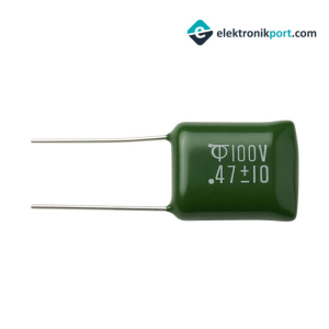 0,47uF 100V Hassas Polyester Kondansatör