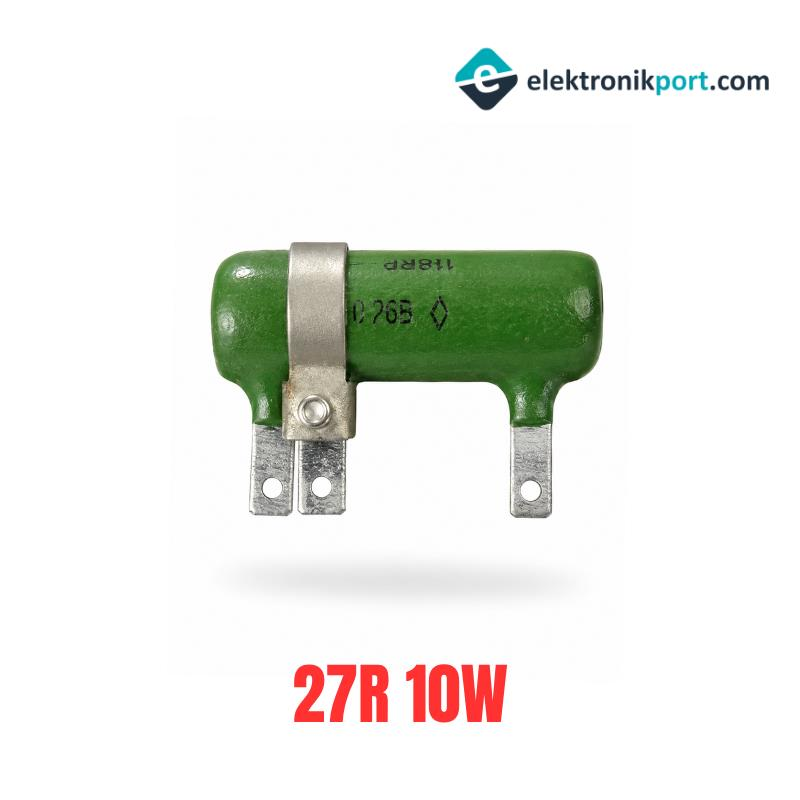 27R 10W Ayarlı Tel Sarımlı Güç Direnci