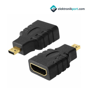 Micro Hdmi Erkek to Hdmi Dişi Çevirici Adaptör Mikro Hdmi Erkek to Hdmi Dişi