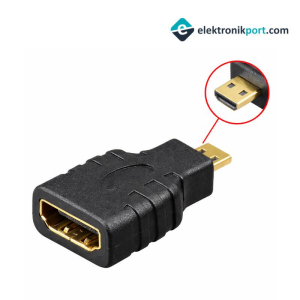 Micro Hdmi Erkek to Hdmi Dişi Çevirici Adaptör Mikro Hdmi Erkek to Hdmi Dişi