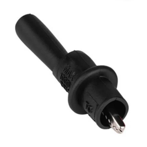 Test Probu Siyah Krokodil (Timsah) - Multimetre Pensampermetre Test Klipsi Kıskacı