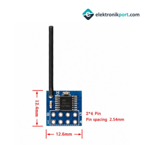 XY-WB 2.4GHz 3.3V LT8920 Kablosuz Haberleşme Modülü