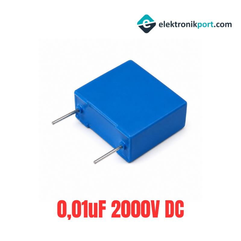 0,01uF 2000V DC Polipropilen Film Kondansatör