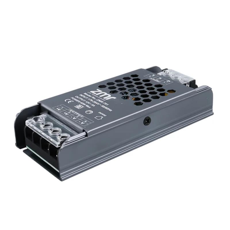 12V 5A 60W Metal Kasa Güç Kaynağı A+ Kalite Güvenlik Kamerası CCTV Led Aydınlatma Adaptörü