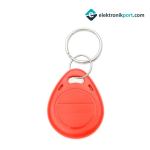 RFID Tekrar Yazılabilir Keyfob Kırmızı 125 Khz EM4305 T5577 Anahtarlık Göstergeç Writable Tag