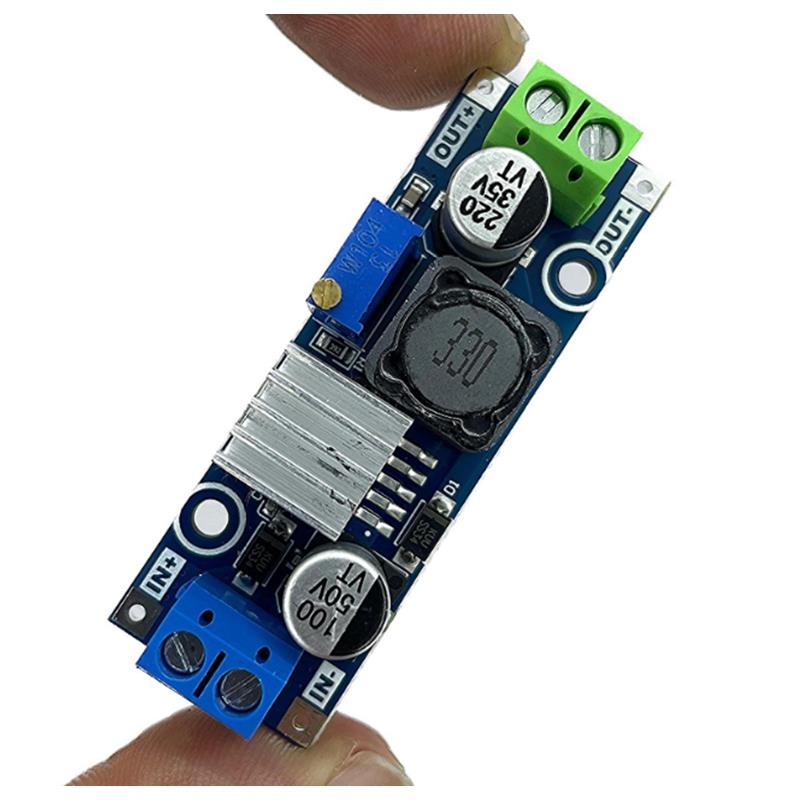 Ayarlanabilir 3 A Voltaj Düşürücü Regülatör Kartı - LM2596-ADJ