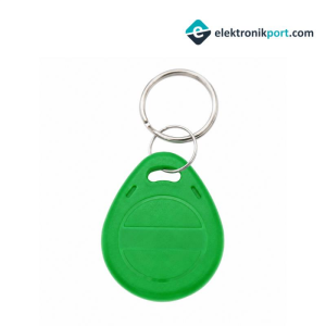RFID Tekrar Yazılabilir Keyfob Yeşil 125 Khz EM4305 T5577 Anahtarlık Göstergeç Writable Tag