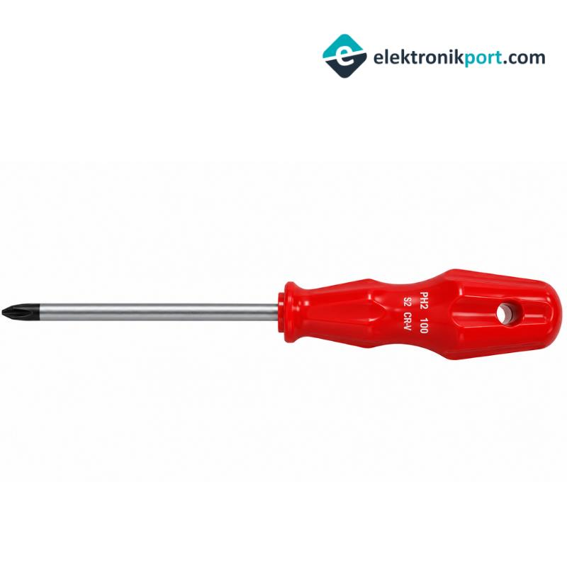 Düz Tornavida 4x100mm Klemens Uçlu
