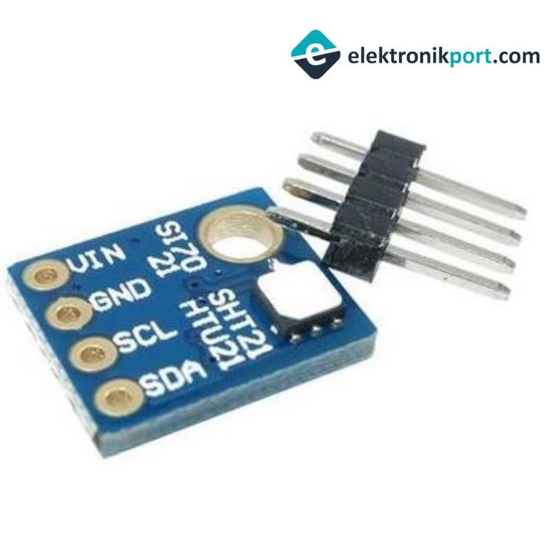 SI7021 Sıcaklık ve Nem Sensör Kartı