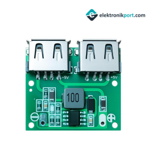 Çift USB Çıkışı 9V 12V 24V TO 5V 3A DC-DC Step Down Şarj Modülü