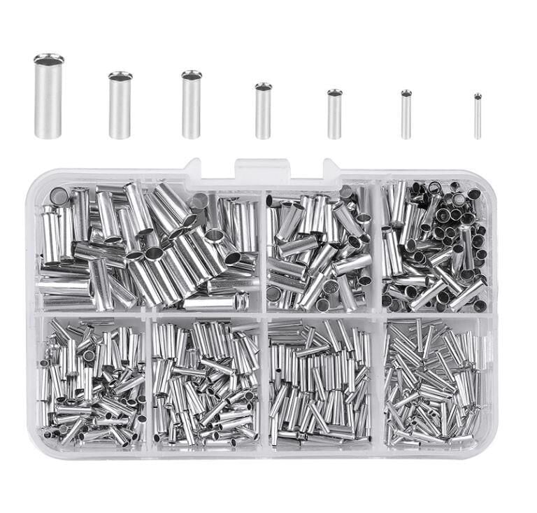 Kablo Yüksük Seti Yalıtımsız İzolesiz 600 Parça 0,5/0.75/1.5/2.5/4.0/6,0mm²