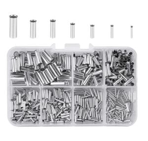 Kablo Yüksük Seti Yalıtımsız İzolesiz 600 Parça 0,5/0.75/1.5/2.5/4.0/6,0mm²