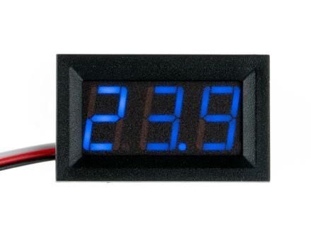 Voltmetre DC 0-100V Panel Tip Mavi 0,56 Inch