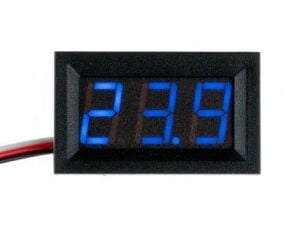 Voltmetre DC 0-100V Panel Tip Mavi 0,56 Inch
