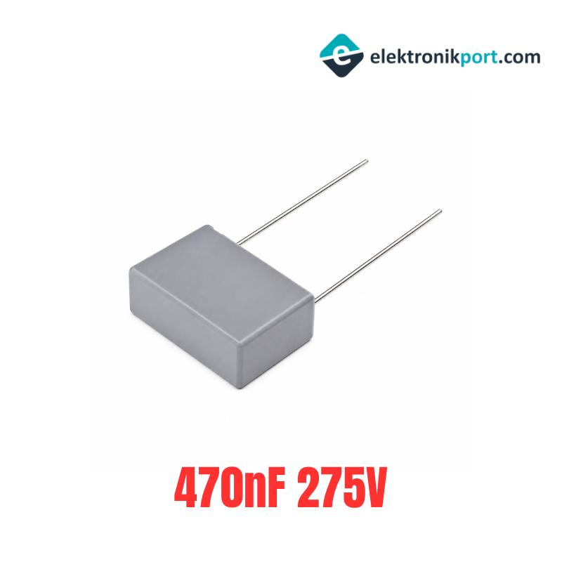 470nF 275V Kutu Tipi Polyester Kondansatör